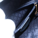 GUCCI Bamboo Backpack Leather Black Gold 003 1956 0030 Auth ka167-23