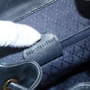 GUCCI Bamboo Backpack Leather Black Gold 003 1956 0030 Auth ka167-12