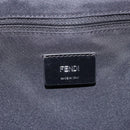 FENDI Hand Bag Nylon Black Silver Auth ka1675V-18