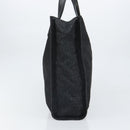 FENDI Hand Bag Nylon Black Silver Auth ka1675V-4