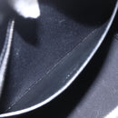 SAINT LAURENT Uptown Small Hand Bag PVC Leather 2way Black White Auth ka1686SAM-23