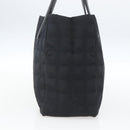 CHANEL New Travel Line Tote Bag Nylon Black Gold CC Auth ka1688-3