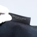 BALENCIAGA Navy Kabas S Hand Bag Canvas Black White 339933 Auth ka169-12