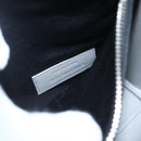 SAINT LAURENT Sac De Jour Baby Hand Bag Leather 2way Gray Silver Auth ka1699SAM-25