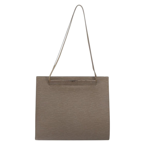 LOUIS VUITTON Epi Saint Tropez Shoulder Bag Gray Lilac M5246B LV Auth ka170