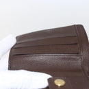 LOUIS VUITTON Damier Ebene Compact Zip Wallet N61668 LV Auth ka1707V-19