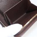 LOUIS VUITTON Damier Ebene Compact Zip Wallet N61668 LV Auth ka1707V-22