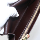 LOUIS VUITTON Damier Ebene Porte Monnaie Billets Tresor N61730 LV Auth ka1709-22