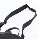 PRADA Hand Bag Nylon 2way Black Silver Auth ka171-15