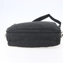 PRADA Hand Bag Nylon 2way Black Silver Auth ka171-5