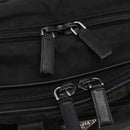 PRADA Hand Bag Nylon 2way Black Silver Auth ka171-21