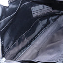 PRADA Hand Bag Nylon 2way Black Silver Auth ka171-10