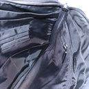 PRADA Hand Bag Nylon 2way Black Silver Auth ka171-23