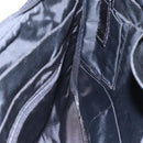 PRADA Hand Bag Nylon 2way Black Silver Auth ka171-24