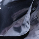 PRADA Hand Bag Nylon 2way Black Silver Auth ka171-25