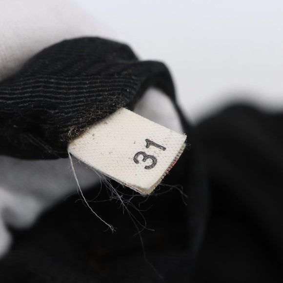 PRADA Hand Bag Nylon 2way Black Silver Auth ka171