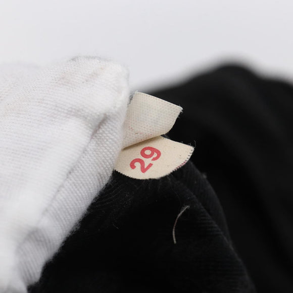 PRADA Hand Bag Nylon 2way Black Silver Auth ka171