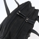 PRADA Hand Bag Nylon 2way Black Silver Auth ka171-6