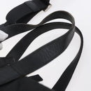 PRADA Hand Bag Nylon 2way Black Silver Auth ka171-14