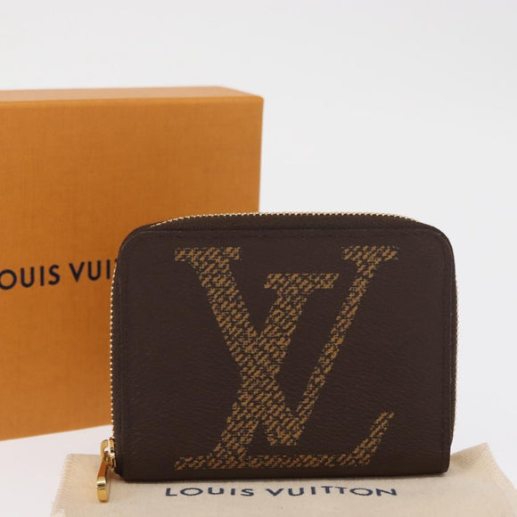 LOUIS VUITTON Monogram Giant Zippy Coin Purse Coin Purse M67690 LV Auth ka1710M
