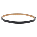 LOUIS VUITTON Ceinture Carre Belt Leather 37"" Black LV Auth ka1715-4