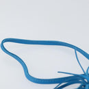 HERMES Rodeo PM Charm Leather Blue Zanzibar Auth ka1717SAV-11