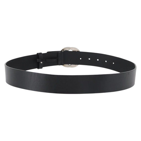 GUCCI Belt Leather 39.8"" Black 309253 Auth ka1719V