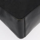 GUCCI GG Canvas Shoulder Bag Nylon Black Silver 001 3770 Auth ka172-12