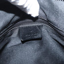 GUCCI GG Canvas Shoulder Bag Nylon Black Silver 001 3770 Auth ka172-15