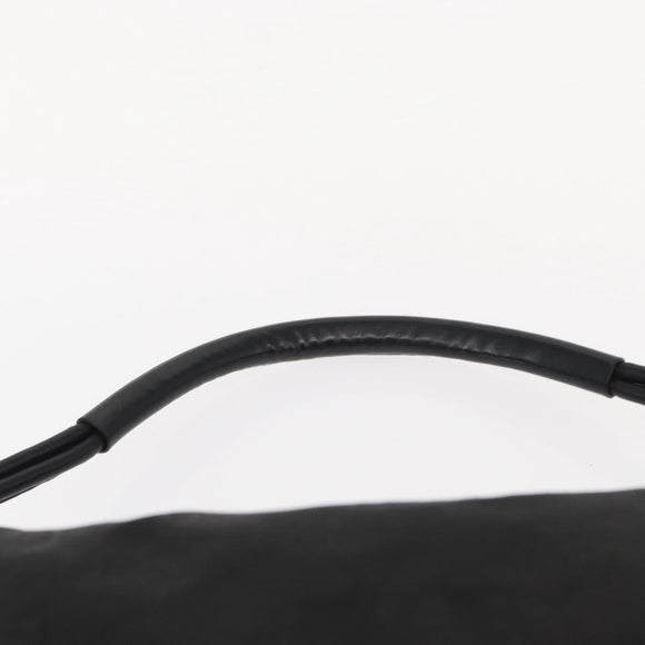 GUCCI GG Canvas Shoulder Bag Nylon Black Silver 001 3770 Auth ka172