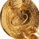 CHANEL Earring metal Gold CC Auth ka1722-9