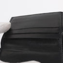 CHANEL COCO Mark Wallet Caviar Skin Black Gold CC Auth ka1729V-18