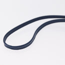 HERMES ZZ Camayil Anjomilo Charm Leather Light Blue Auth ka1731M-10