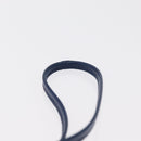 HERMES ZZ Camayil Anjomilo Charm Leather Light Blue Auth ka1731M-14