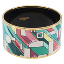 HERMES Bangle Emile TGM metal Multicolor Auth ka1737M-1