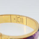 HERMES Charnier PM Bracelet metal Gold Auth ka1738M-7