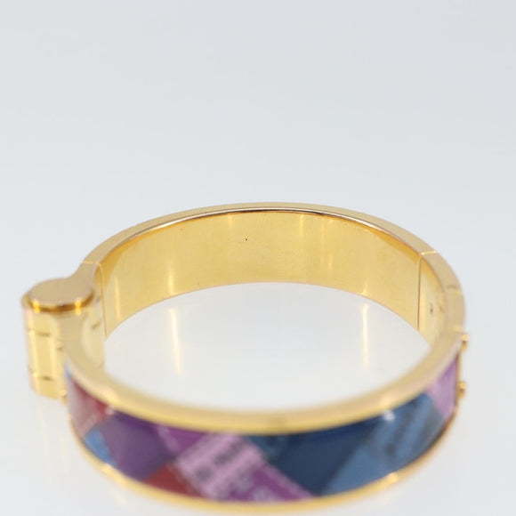 HERMES Charnier PM Bracelet metal Gold Auth ka1738M