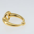 HERMES Scarf Ring metal Gold Auth ka1739M-7