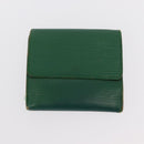 LOUIS VUITTON Hermes Epi Wallet Canvas 2 Set Red Green LV Auth ka174-11