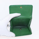 LOUIS VUITTON Hermes Epi Wallet Canvas 2 Set Red Green LV Auth ka174-16