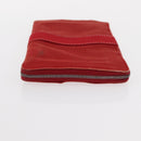 LOUIS VUITTON Hermes Epi Wallet Canvas 2 Set Red Green LV Auth ka174-4