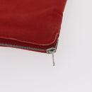 LOUIS VUITTON Hermes Epi Wallet Canvas 2 Set Red Green LV Auth ka174-7