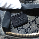 GUCCI GG Crystal Heuptas Gecoat Canvas Zwart Goud 28566 Auth ka1745-21