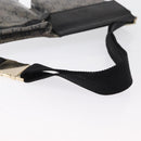 GUCCI GG Crystal Heuptas Gecoat Canvas Zwart Goud 28566 Auth ka1745-8