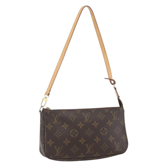 LOUIS VUITTON Monogram Pochette Accessoires Pouch New Model M51980 Auth ka1752