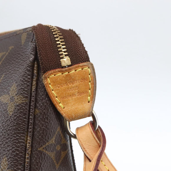 LOUIS VUITTON Monogram Pochette Accessoires Pouch New Model M51980 Auth ka1752