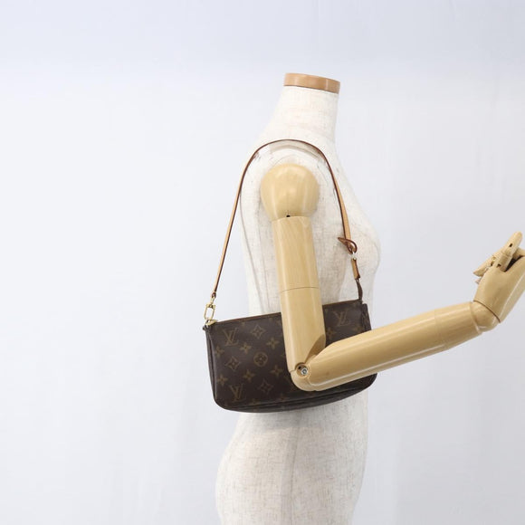 LOUIS VUITTON Monogram Pochette Accessoires Pouch New Model M51980 Auth ka1752