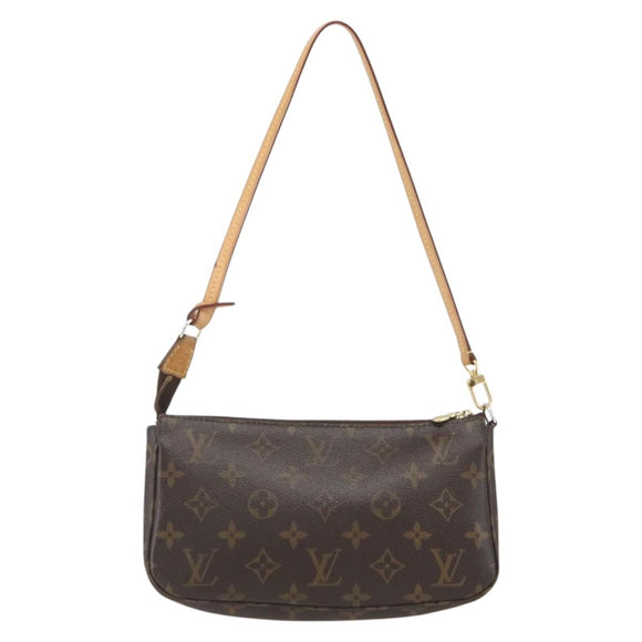 LOUIS VUITTON Monogram Pochette Accessoires Pouch New Model M51980 Auth ka1752