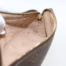 LOUIS VUITTON Monogram Pochette Cosmetic PM Pouch M43998 LV Auth ka1754-17