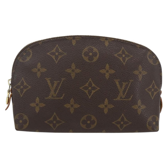 LOUIS VUITTON Monogram Pochette Cosmetic PM Pouch M43998 LV Auth ka1754